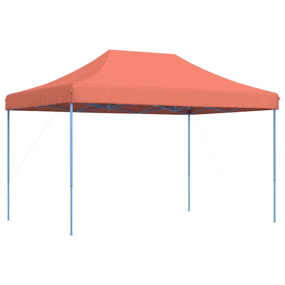 Tienda de fiesta plegable Pop-Up terracota 410x279x315
