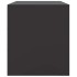 Muebles para TV 2 unidades acero negro 67x39x44