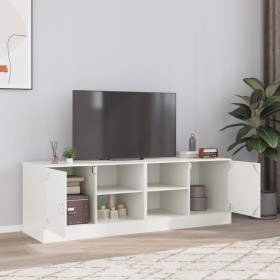 Muebles para TV 2 unidades acero blanco 67x39x44