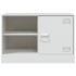 Muebles para TV 2 unidades acero blanco 67x39x44