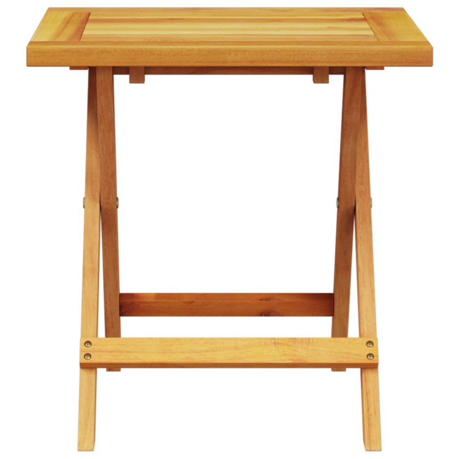 Tumbonas con mesa 2 unidades madera maciza de