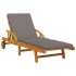 Tumbonas con cojines 2 uds madera maciza de acacia 200x68x83