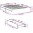 Cama con cajones madera de ingeniería marrón roble 120x200
