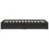 Cama con cajones madera de ingeniería negro 100x200