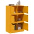Aparador de acero amarillo mostaza 67x39x107