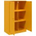 Aparador de acero amarillo mostaza 67x39x107