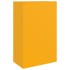 Aparador de acero amarillo mostaza 67x39x107