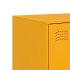 Aparador de acero amarillo mostaza 67x39x107