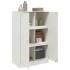 Aparador de acero blanco 67x39x107
