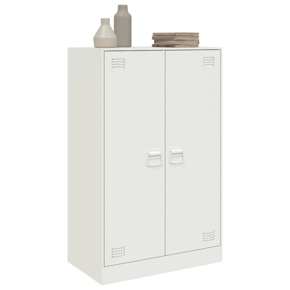 Aparador de acero blanco 67x39x107