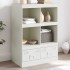 Aparador de acero blanco 67x39x95