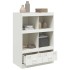 Aparador de acero blanco 67x39x95