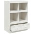 Aparador de acero blanco 67x39x95
