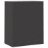 Aparador de acero negro 67x39x83
