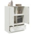 Aparador de acero blanco 67x39x95