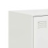 Aparador de acero blanco 67x39x95