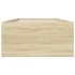 Estructura de cama madera de ingeniería roble Sonoma 90x190