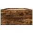 Estructura de cama madera de ingeniería roble humo 100x200