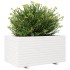 Jardinera madera maciza de pino blanco 90x60x49,5