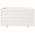 Jardinera madera maciza de pino blanco 90x60x49,5