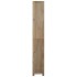 Estantería de 7 nieveles madera maciza de acacia 80x30x200