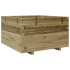 Jardinera madera de pino impregnada 80x80x49,5