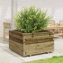 Jardinera madera de pino impregnada 80x80x49,5