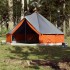 Tienda familiar tipi 12 personas impermeable gris