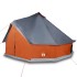 Tienda familiar tipi 12 personas impermeable gris