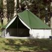 Tienda de campaña familiar tipi 12 personas impermeable verde