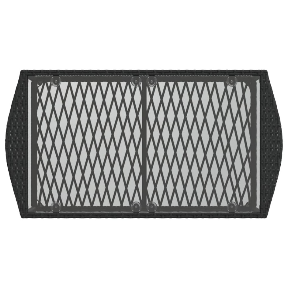 Juego de sofás jardín 4 pzas con cojines ratán sintético