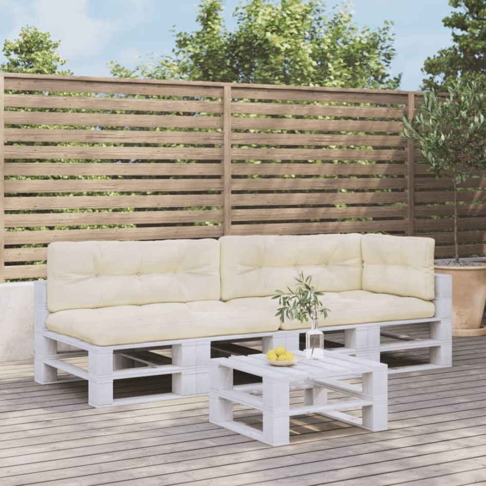 Cojines para sofá de palets 5 unidades tela