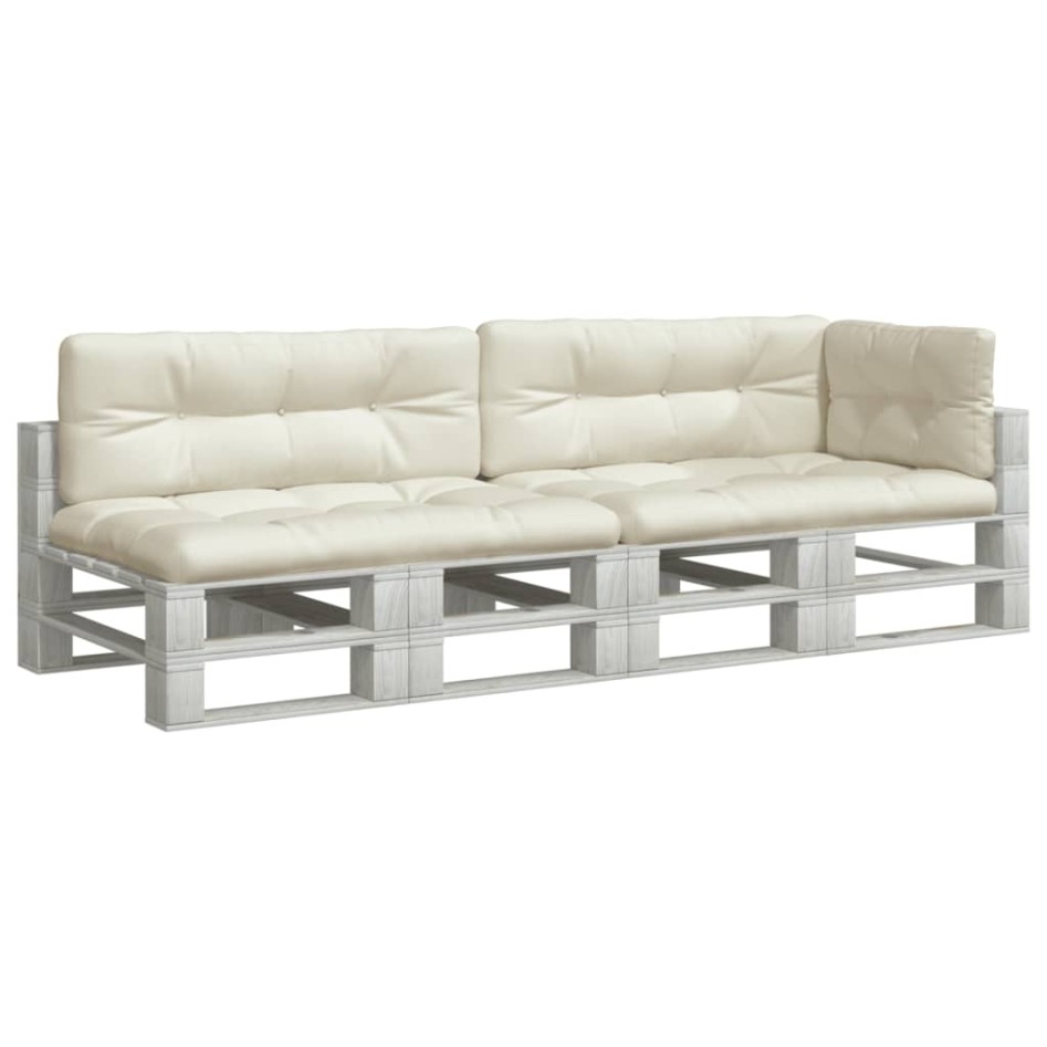 Cojines para sofá de palets 5 unidades tela