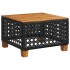 Set de muebles de jardín 5 pzas y cojines ratán sintético