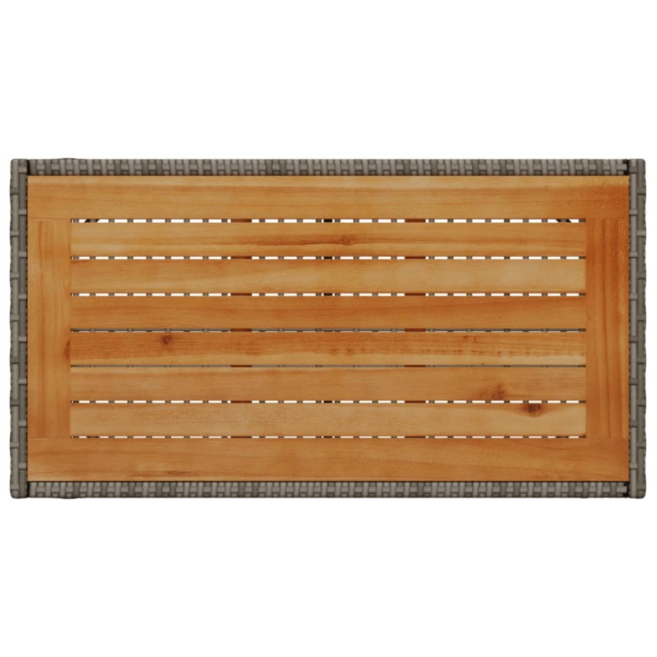 Set de sofás de jardín 4 pzas y cojines ratán sintético