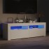 Mueble para TV con luces LED blanco 120x35x40