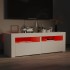 Mueble para TV con luces LED blanco 120x35x40
