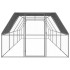 Jaula gallinero de acero galvanizado 3x10x2