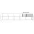 Jaula gallinero de acero galvanizado 3x10x2