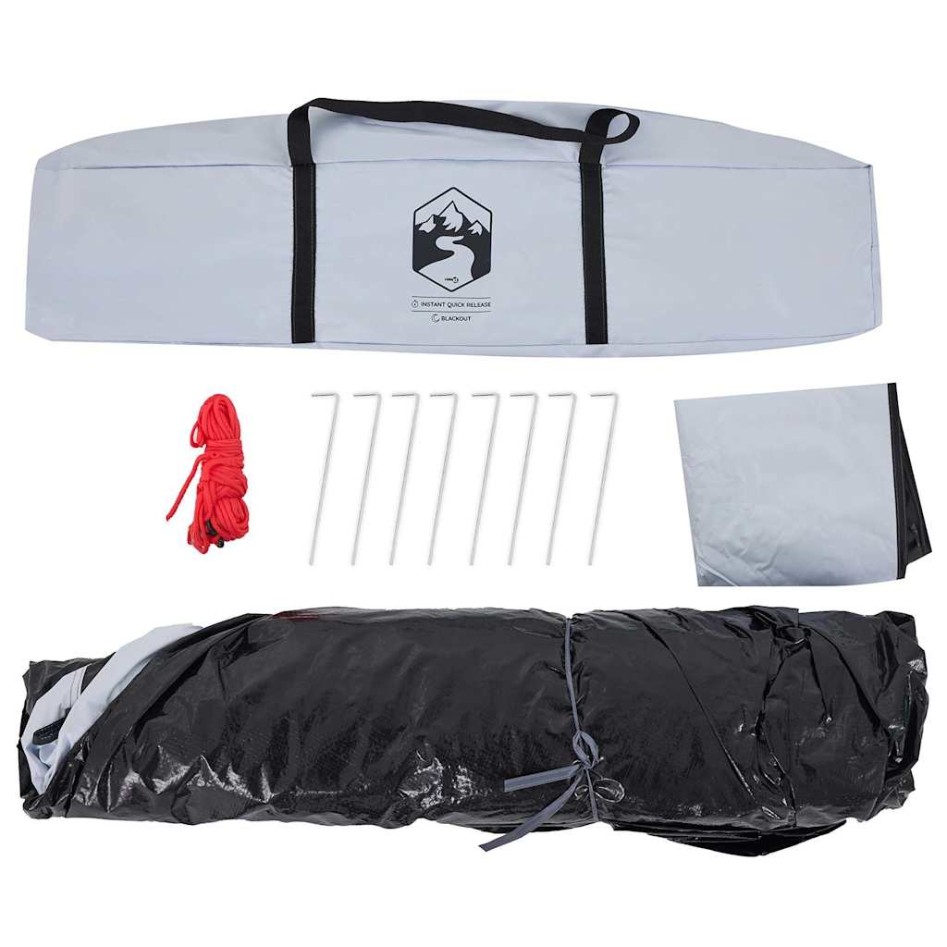 Tienda campaña iglú 4 persona tela opaca apertura rápida