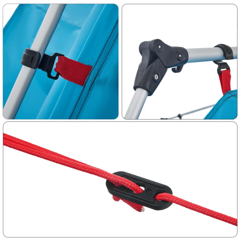 Tienda familiar con porche 9 personas apertura rápida