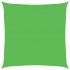 Toldo de vela HDPE verde claro 160 g/m² 7x7