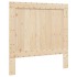 Estructura de cama con cabecero madera maciza pino 100x200