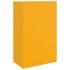 Aparador de acero amarillo mostaza 67x39x107