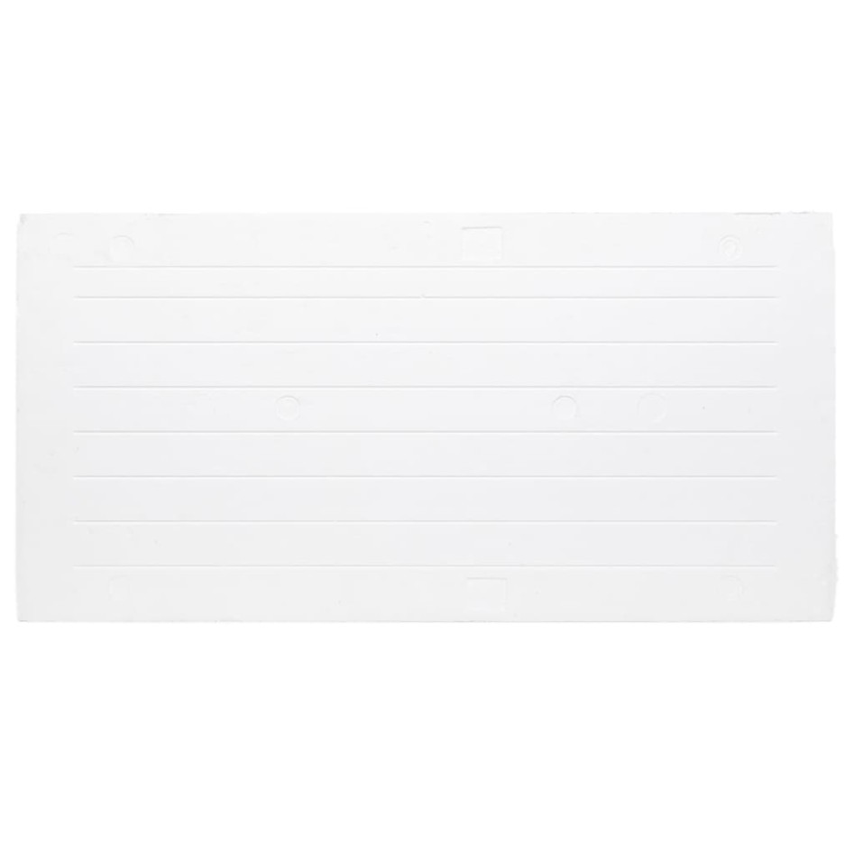 Paneles de pared 3D 10 unidades EPS marrón claro 100x50