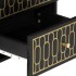 Mesitas de noche 2 uds madera maciza de mango 40x33x46