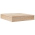 Estructura de cama sin colchón madera maciza de pino 180x200