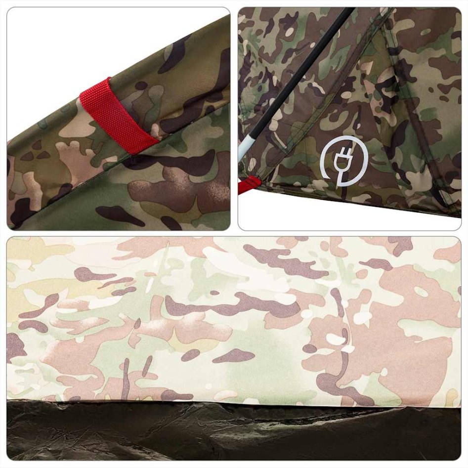 Tienda de pesca para 5 personas impermeable