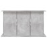 Soporte de acuario madera ingeniería gris hormigón 101x41x58