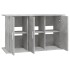Soporte de acuario madera ingeniería gris hormigón 101x41x58